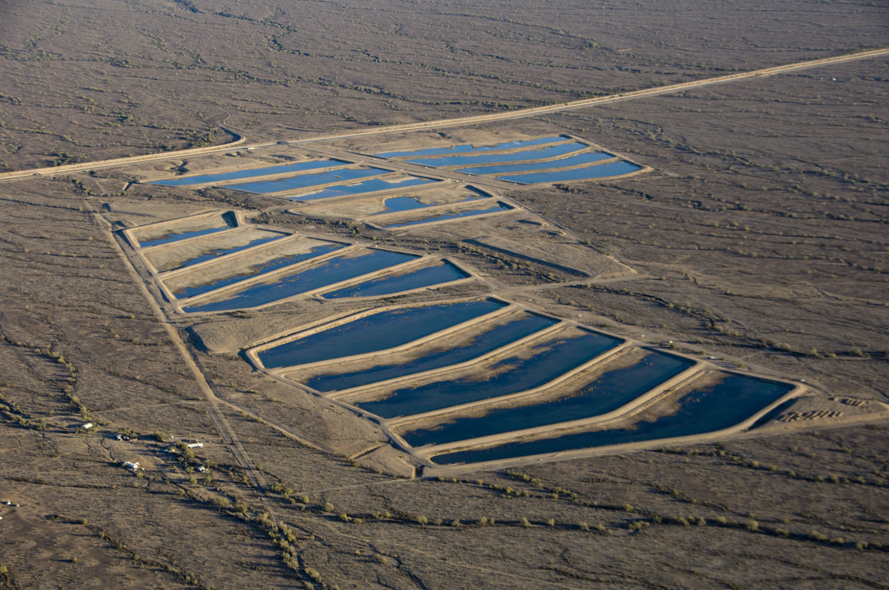 Central Arizona Project recharge basin
